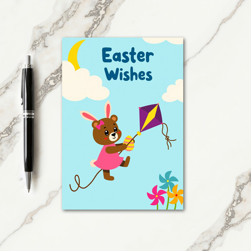 Springtime Bunny Easter Card