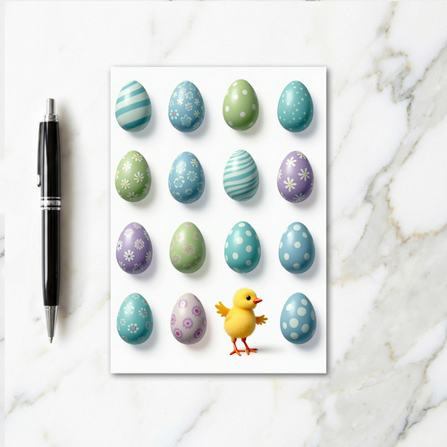 Springtime Chick Greeting Card