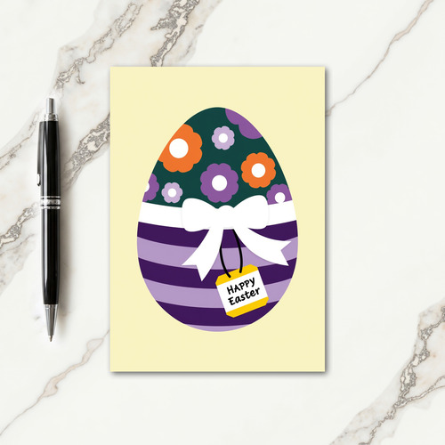 Springtime Decorative Egg Card