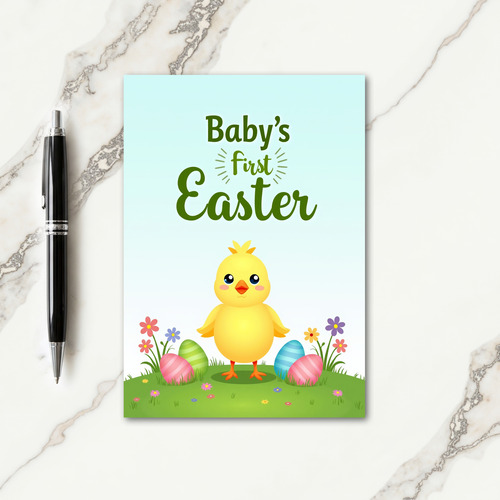 Springtime First Event Card