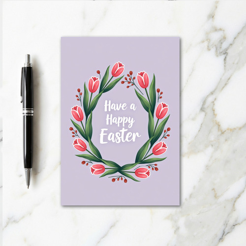 Springtime Floral Happiness Card