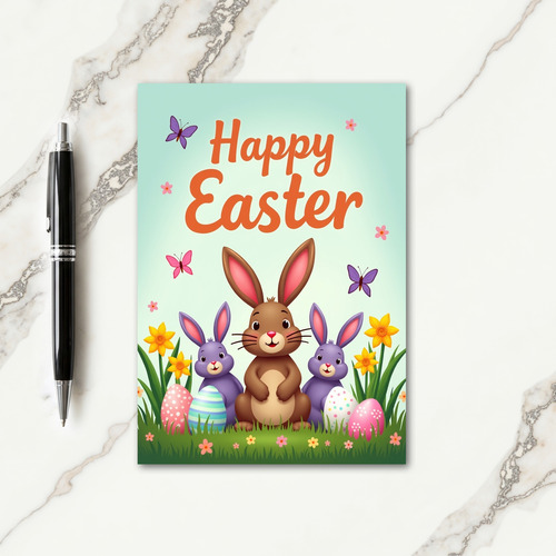 Springtime Friends Celebration Card