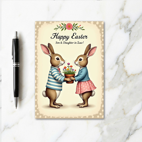 Springtime Friends Floral Card