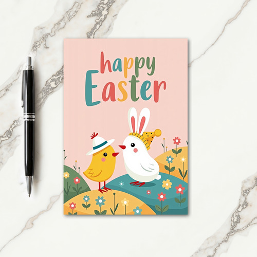 Springtime Friends Happy Day Card