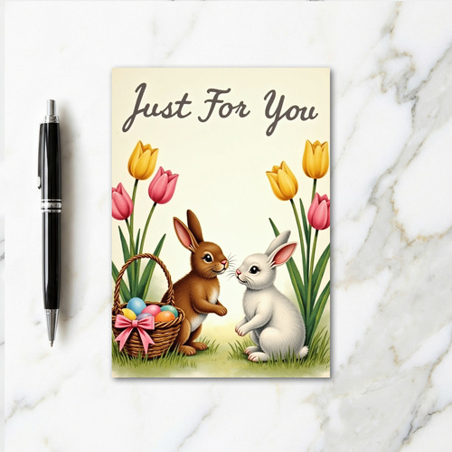 Springtime Friends Sharing Joy Card