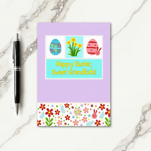 Springtime Greetings Festive Card