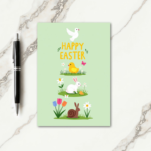 Springtime Greetings Season Card