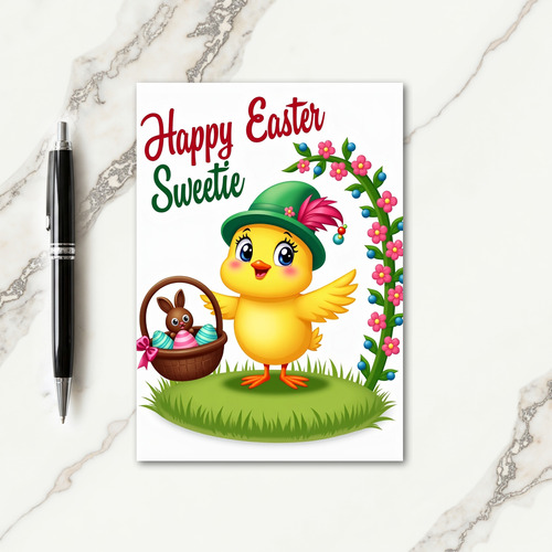 Springtime Joy Bird Card