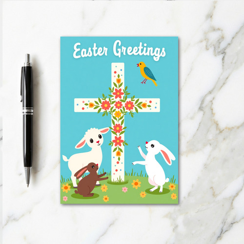 Springtime Joy Celebration Card