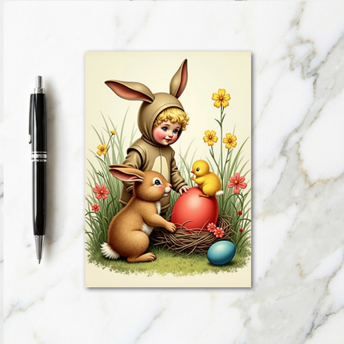 Springtime Joy Picture Card
