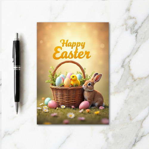 Springtime Joyous Holiday Card