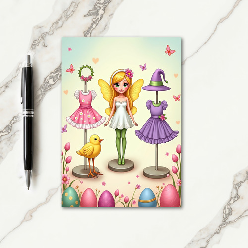 Springtime Magic Maiden Card