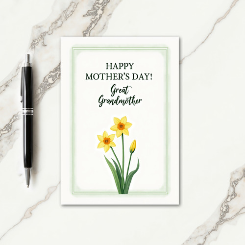 Springtime Mothers Day Wish Card