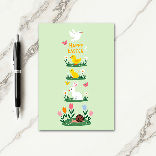 Springtime Nature Scene Card