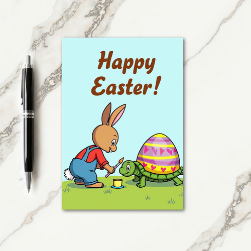 Springtime Painting Fun Card