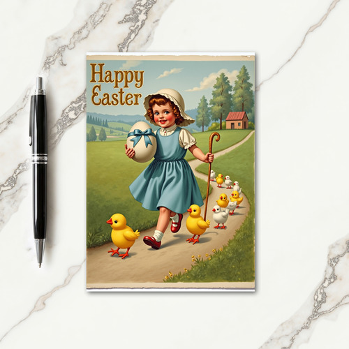 Springtime Path Easter Card