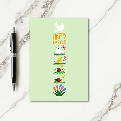 Springtime Storybook Greeting Card
