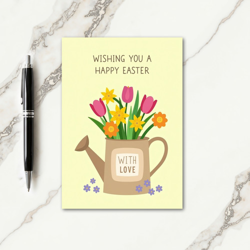 Springtime With Love Greeting Card