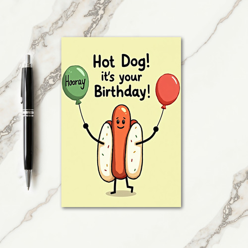 Sprinkle Bun Birthday Card