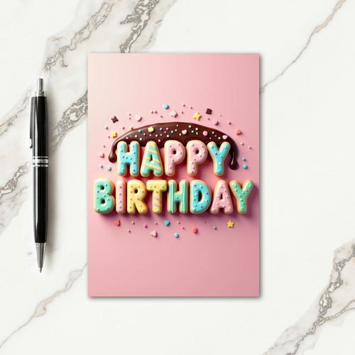 Sprinkled Birthday Fun Card