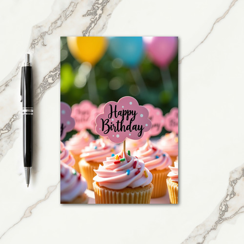 Sprinkled Celebration Birthday Card