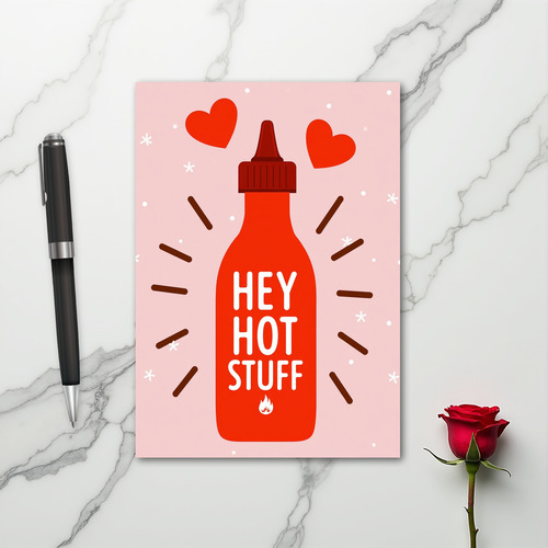 Sriracha Love Hot Stuff Card