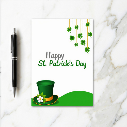 St Patricks Day Art Card