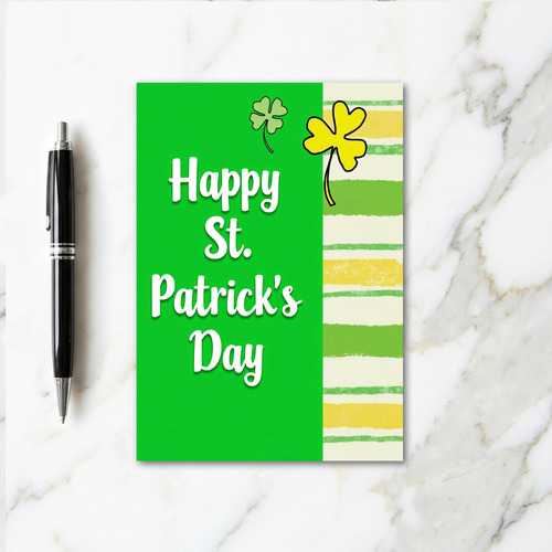 St Patricks Day Card For Partner Card