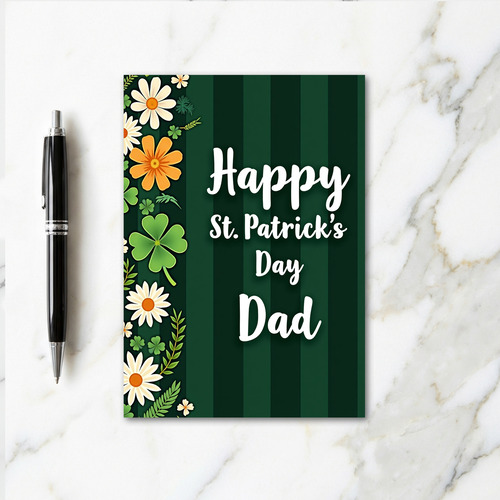 St Patricks Day Dad Card