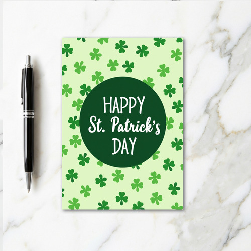 St Patricks Day For Partner Card