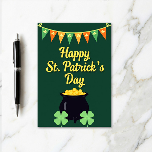 St Patricks Day Fortune Card