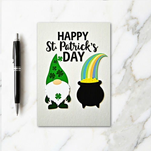 St Patricks Day Fun Art Card