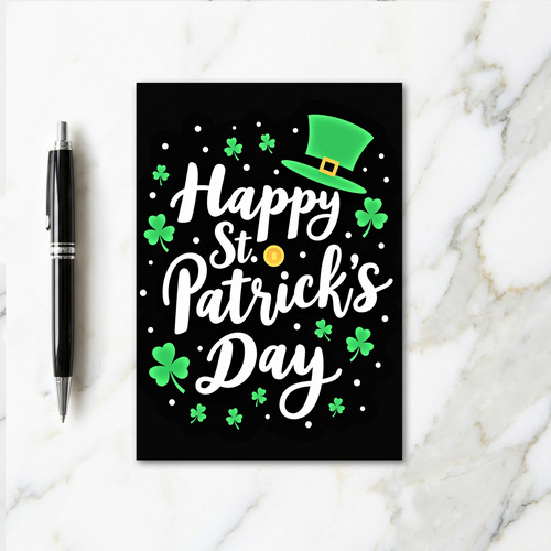 St Patricks Day Happy Card