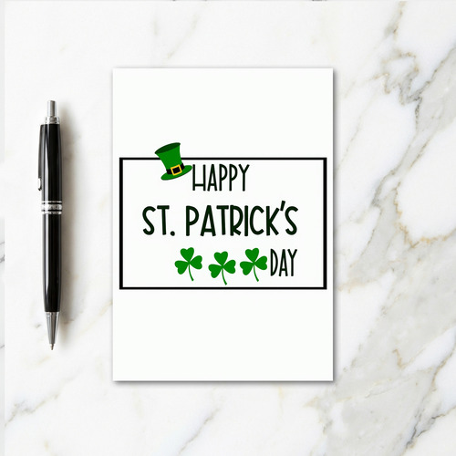 St Patricks Day Happy Day Card