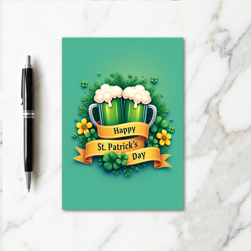 St Patricks Day Partner Card