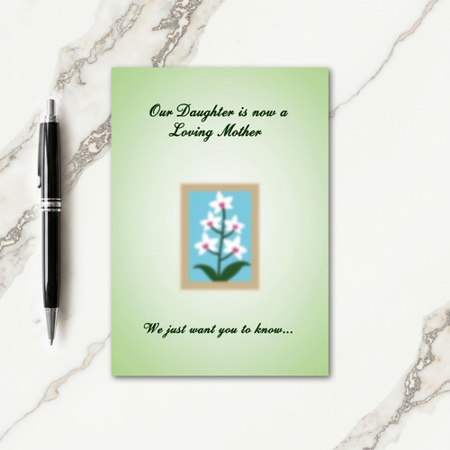 Star Blossom Mother Card