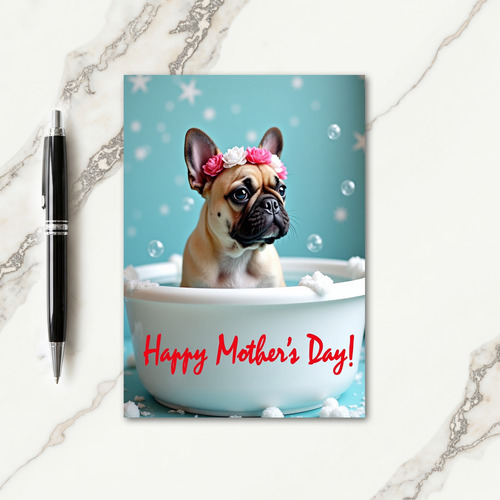 Star Bubble Mothers Day Card