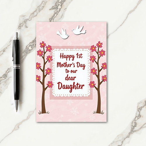 Star Pattern Mothers Day Card