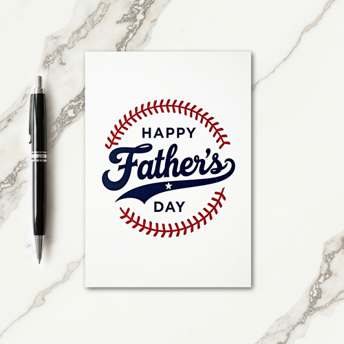 Star Spangled Fathers Day Card
