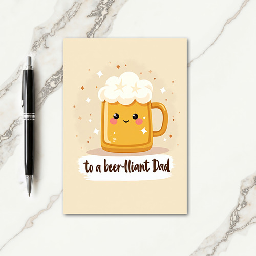 Starry Brew Sweet Fathers Day Card