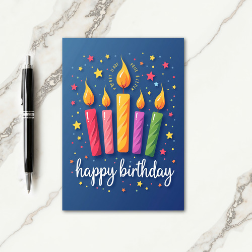 Starry Celebration Card