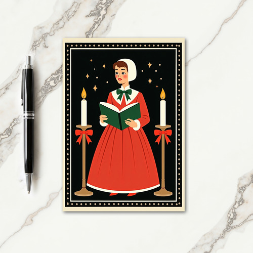 Starry Christmas Card