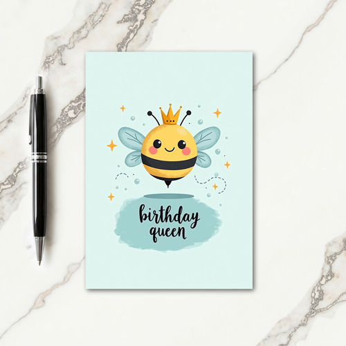 Starry Creature Birthday Card