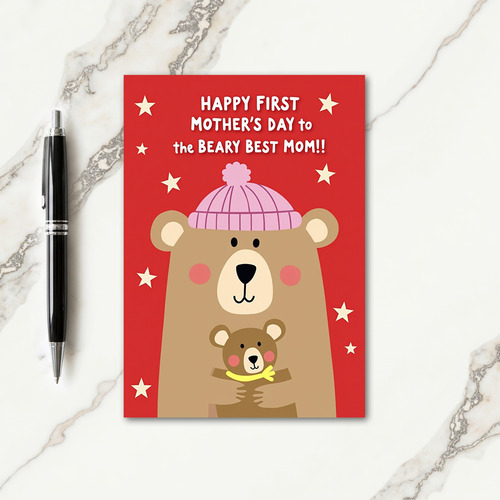 Starry Crimson Pattern Card