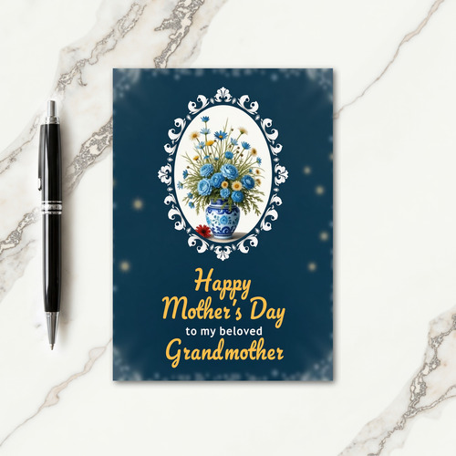 Starry Mothers Day Art Card