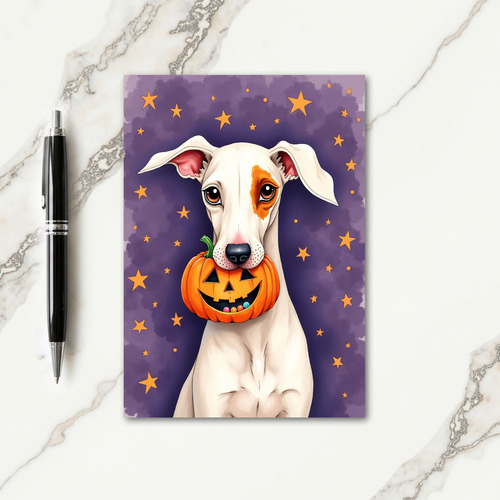 Starry Night Hound Card
