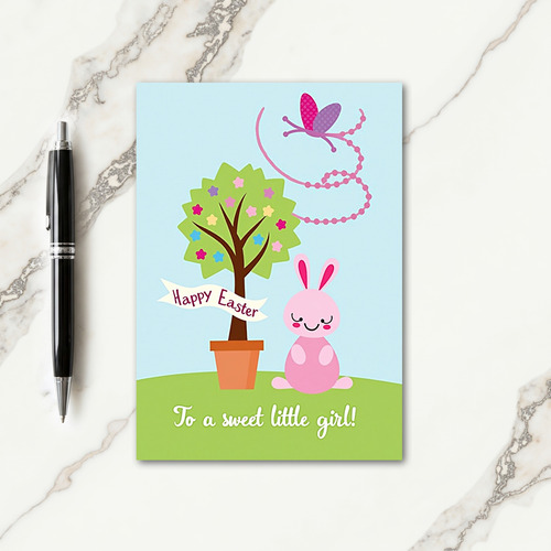 Starry Tree Friend Card