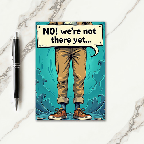 Steadfast Fathers Day Message Card