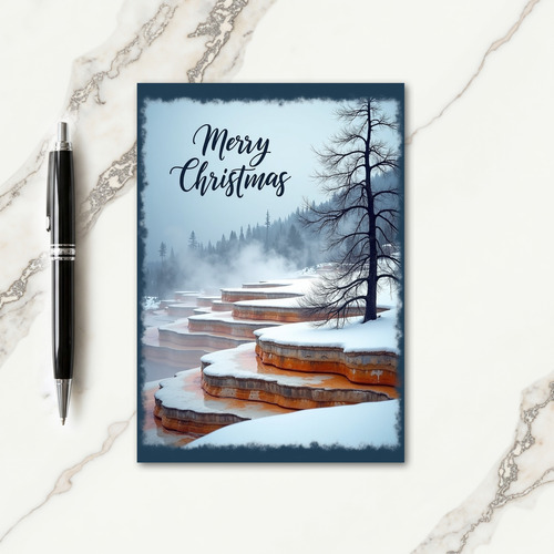 Steaming Springs Christmas Card