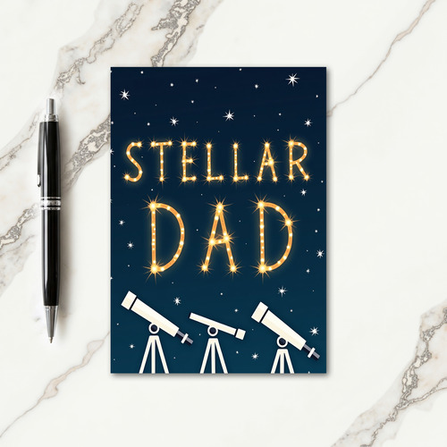 Stellar Dads Galaxy Card